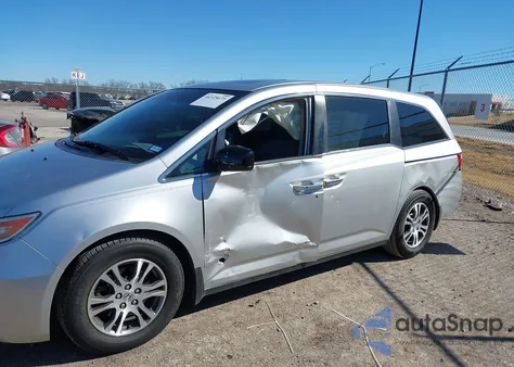 2012 Honda Odyssey Ex-L z USA, uszkodzony, nr VIN 5FNRL5H67CB019056